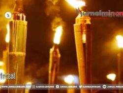 Pawai Obor Tanda Dimulainya Lomba Takbiran di Kota Sawahlunto