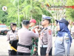 Apel Pasukan OPS Ketupat Singgalang Tahun 2023 Dipimpin Kapolres Sawahlunto