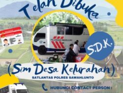 Luar Biasa, Inovasi SIM Desa Kelurahan (SDK) Diluncurkan Polres Sawahlunto