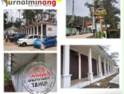 15 Kios di Lokasi Wisata Puncak Pato Belum  Dimanfaatkan, Apa Persoalannya?
