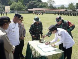 Gubernur Sumbar Buka Secara Resmi TMMD ke 116 di Kabupaten Lima Puluh Kota