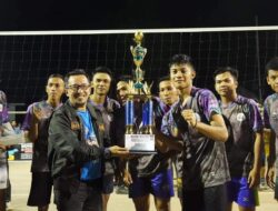 Bupati Hadiri Penutupan Volleyball Tournament Nagari Taluk I, Sanarich Man dari 50 Kota Juara