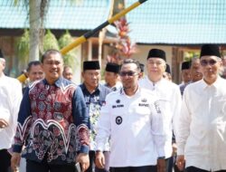 Bupati Tanah Datar dan Rombongan Hadiri Halal Bihalal IKLB Kab. Bungo dan Disambut oleh Bupati Bungo