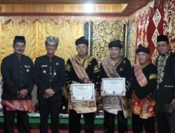 Alek Gadang Suku Banuhampu VII Koto Talago Sukses, Prof.Ganefri Bergelar Datuk dan Mentri PDTT Bergelar Sultan Khalifah