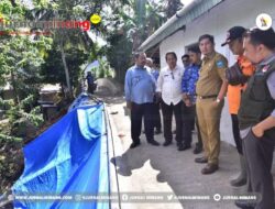 Rumah dan Sekolah Terdampak Longsor Ditinjau Walikota Sawahlunto