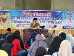 Bupati Berikan Pembinaan kepada KPM PKH Kec. Tanjung Emas