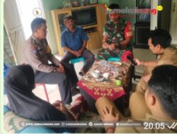 Wujud Sinergitas TNI- Polri, Bhabinkamtibmas dan Babinsa Laksanakan Kegiatan Sambang dengan Masyarakat