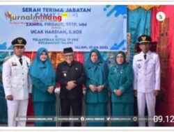 Wakil Walikota Sawahlunto Lantik Camat Talawi