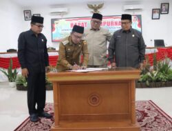 DPRD Tanah Datar Gelar Paripurna, Tiga Ranperda Ditetapkan Menjadi Perda