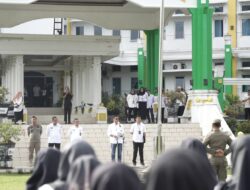 Gelar Apel Pagi Bersama, Wabup Minta Tenaga Non ASN Berkontribusi Tuntaskan RPJMD 2021-2026