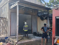 Kebakaran di Malalo, Damkar Dapat Padamkan Api dengan Cepat