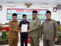 DPRD Tanah Datar Gelar Sidang Paripurna Tentang Nota Penjelasan Bupati