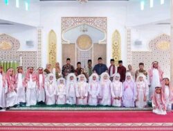 Wabup Richi Aprian Hadiri Khatam Quran di Mesjid Alfurqon Simpang Asrama, Simpuruik