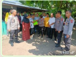 Curhat Jumat Agenda Polres Tanah Datar di KKU Limakaum Membawa Berkah, Sembako Turut Dibagikan