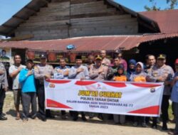 Kapolres Tanah Datar Gelar Jumat Curhat di Saruaso, Masyarakat Antusias