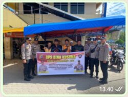 Operasi Bina Kusuma Singgalang 2023, Polres Sawahlunto Berikan Sosialisasi Kepada Kelompok Ojek