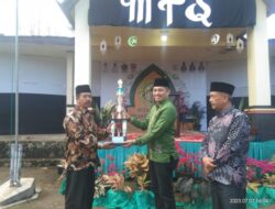 Bupati Tanah Datar Diwakili Sekda Buka Secara Resmi MTQ Nasional ke 5 Tingkat Kecamatan Lima Kaum