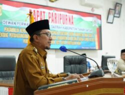 DPRD Tanah Datar Gelar Paripurna tentang LPj Pelaksanaan APBD th 2022