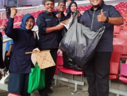 Rombongan Bacaleg Partai Nasdem Tanah Datar Gelar Aksi Simpatik Setelah Acara Apel Akbar