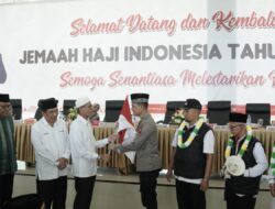 Bupati Safaruddin Jemput Kepulangan 273 Jamaah Haji Asal Lima Puluh Kota