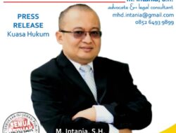 Siaran Pers Kuasa Hukum: Antara Fasilitasi dan Solusi dari Bupati Eka Putra VS Itikad Baik BPJS Kesehatan