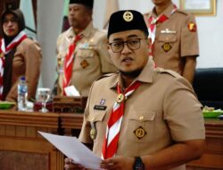Wabup Richi Aprian Buka Rakercab Pramuka dan Paparkan Pentingnya Kegiatan Pramuka