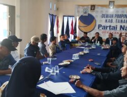 Partai Nasdem Tanah Datar Gelar Rapat Konsolidasi untuk Pemenangan Pemilu dan Pilpres