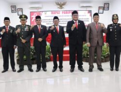 DPRD Tanah Datar Gelar Sidang Paripurna Mendengarkan Pidato Presiden RI