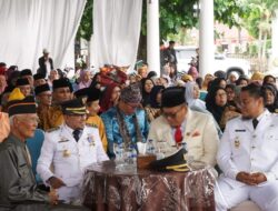 Ketua LVRI Tanah Datar Berbagi Kisah Perjuangan Kemerdekaan dengan Bupati dan Forkopimda