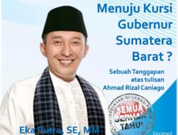 Eka Putra Menuju Kursi Gubernur Sumbar?