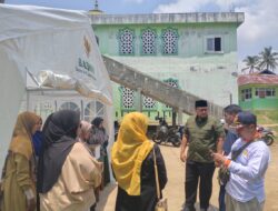 Wabup Richi Aprian Kunjungan Ponpes Alharbi yang Yerbakar