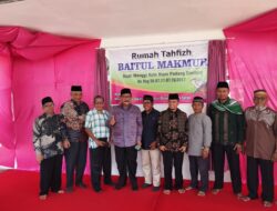 M.Sadiq Pasadigoe Hadiri Peresmian dan Serah Terima Rumah Tahfiz Baitul Makmur di Padang Ganting