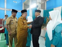 Bupati Eka Putra Hadiri Serah Terima Jabatan Wali Nagari Paninjauan