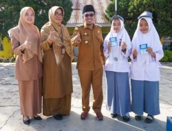Bupati Tanah Datar Jadi Irup di SMAN 1 Sungayang: Jadilah Siswa Yang Luar Biasa