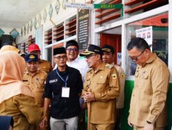 Bupati Bersama Forkopimda Pantau Jalannya Pilwana Serentak di Tanah Datar