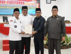 DPRD Tanah Datar Gelar Sidang Paripurna Pandangan Umum Fraksi Terhadap 3 Ranperda