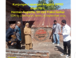 Dinas Pendidikan Kurang Atensi terhadap SD yang Rusak, Anggota DPRD Herman Sugiarto Turun Tangan