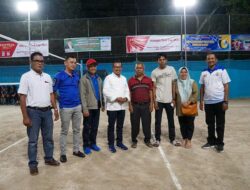 Bupati Tanah Datar Buka Open Volley Ball ‘Mangga Dua Cup’ di Nagari Pangian, Lintau Buo