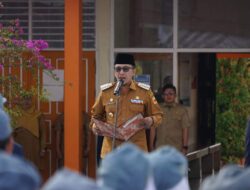 Bupati Jadi Irup Upacara di SMAN 1 Batipuh dan Berikan Motivasi kepada Siswa