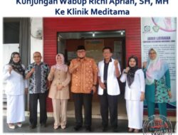 Wabup Richi Aprian Kunjungi Klinik Meditama Tampung Aspirasi Owner dan Pengelola