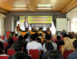 Perkuat Internal Tim, Weno Aulia Berikan Bimtek