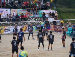 Bupati Buka Open Turnamen Volleyball ‘Chokes Cup’ 2023 di Pasie Laweh