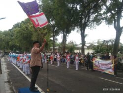 Wabup Richi Aprian Lepas Pawai Peserta ‘Pesta Siaga’ Kwarcab 0304