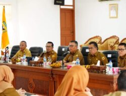 Bupati Gelar Rapat Monev Pembangunan Triwulan III th 2023