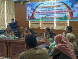 Dinas PMDPPKB Tanah Datar bersama BKKBN Sumbar Gelar Rapat Operasional Kampung Keluarga Berkualitas
