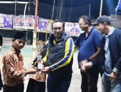 Bupati Buka Acara Open Turnamen Volleyball di Lima Kaum