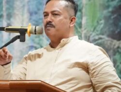 Khairul Abdi, Anggota DPRD Tanah Datar Buka Turnamen Futsal Raja Agung Cup I