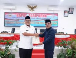 DPRD Tanah Datar Gelar Paripurna Pandangan Umum Fraksi Terhadap Ranperda APBD th 2024