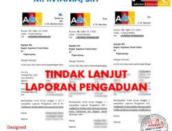 Siaran Pers Advokat M.Intania, SH: Bupati Tanah Datar dan KaSatpol PP Dilaporkan ke Polres Tanah Datar