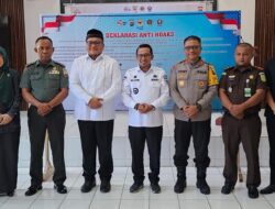 Kapolres Tanah Datar Deklarasikan Anti Hoaks, Masyarakat Diminta Selektif dalam Memaknai Informasi